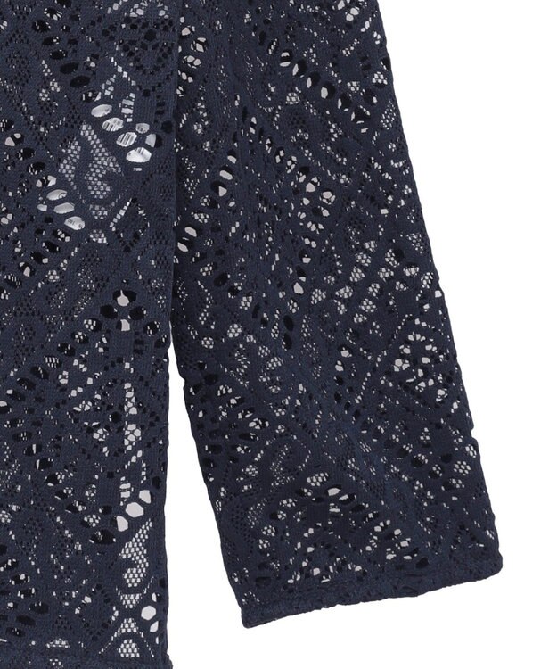 AMERICAN HOLIC レース長袖シャツ Navy