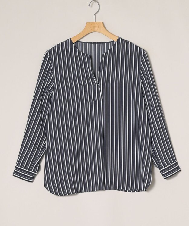 ONWARD Reuse Park 【23区】ブラウス秋冬 ネイビー