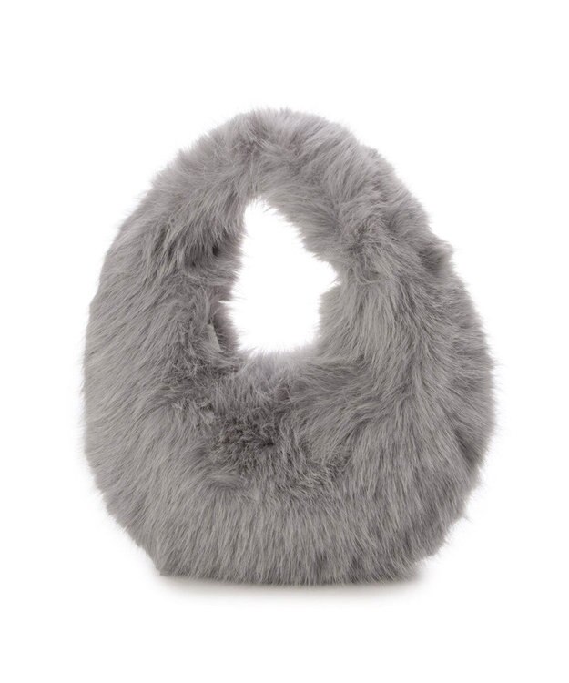 UNBILLION カカトゥ kakatoo / オーバルファーバッグ GY