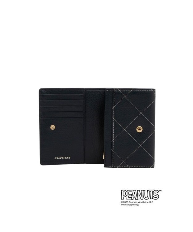 CLATHAS CLATHAS×PEANUTS 二つ折り財布 ネイビー