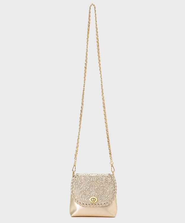 GRACE CONTINENTAL MiniShoulderbag ゴールド