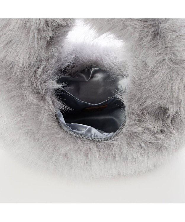 UNBILLION カカトゥ kakatoo / オーバルファーバッグ GY