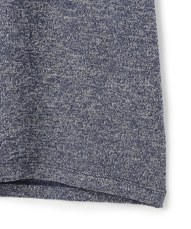 JOSEPH HOMME 【WEB・一部店舗限定】 メランジウィーブ　半袖カットソー ネイビー系