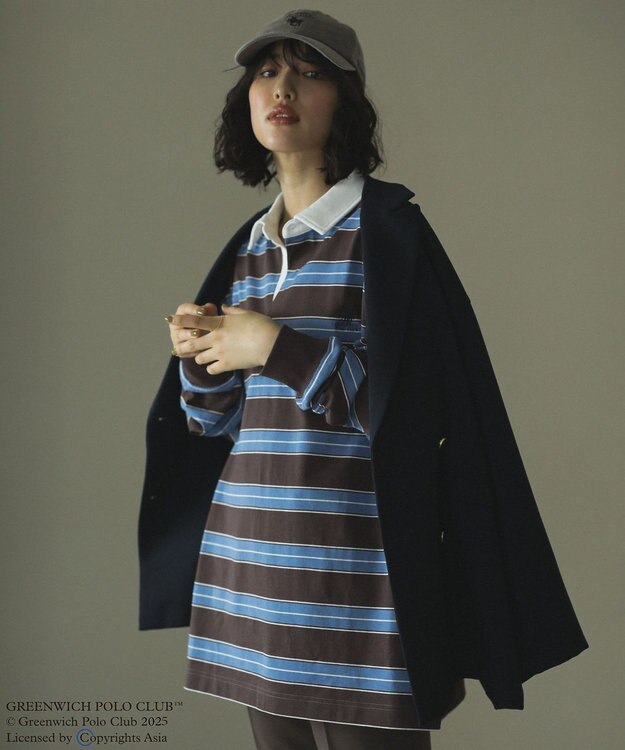 Green Parks ＧＲＥＥＮＷＩＣＨ　ＰＯＬＯ　ＣＬＵＢポロシャツ Brown