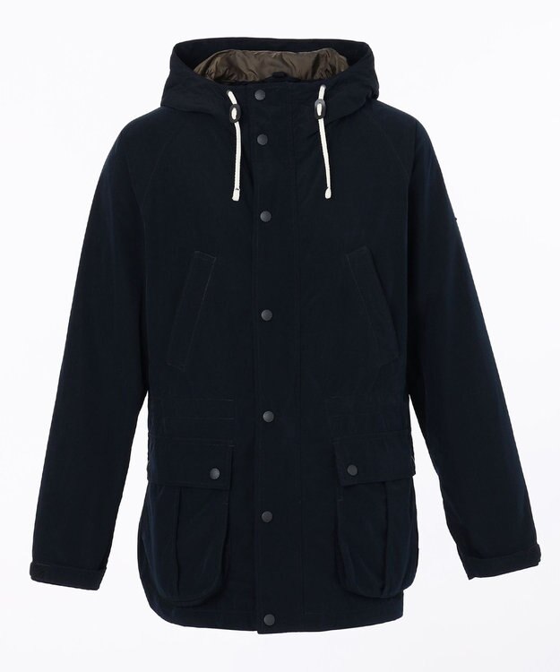 JOSEPH ABBOUD MOUNTAIN 【UNISEX】Pe／Nyピーチ ブルゾン ネイビー系