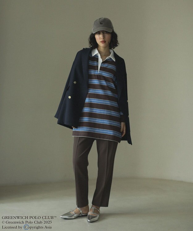 Green Parks ＧＲＥＥＮＷＩＣＨ　ＰＯＬＯ　ＣＬＵＢポロシャツ Brown