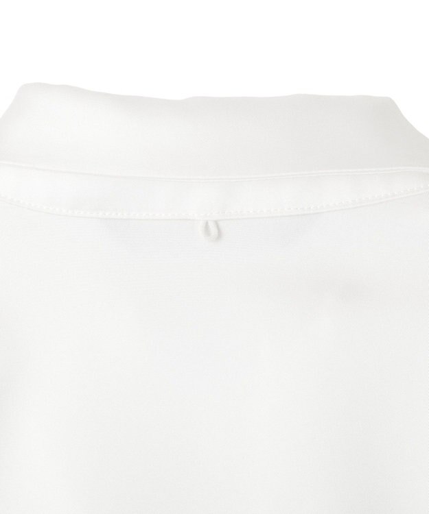 YECCA VECCA 2way襟付きレースニット Grayish Blue