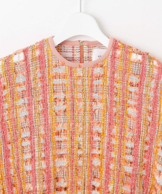 自由区 【カトリエムブーケ】Melange de couleurs カラーミックスプルオーバー ピンク系