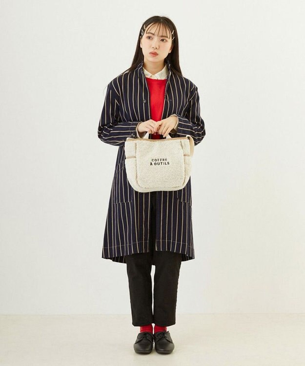 ROOTOTE 1349【モコかわいい】EU.スクエア2WAY.ボア-A 01：ムートン