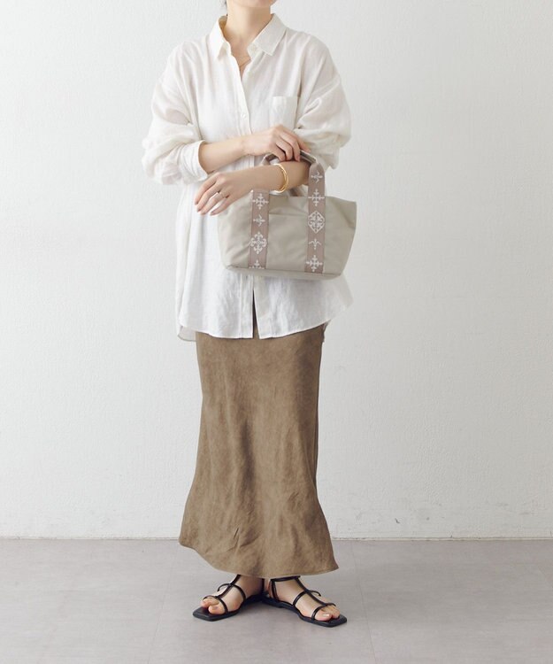 russet コーデュラナイロンデイリートートバッグ(CE-1743-WEB) L.Greige