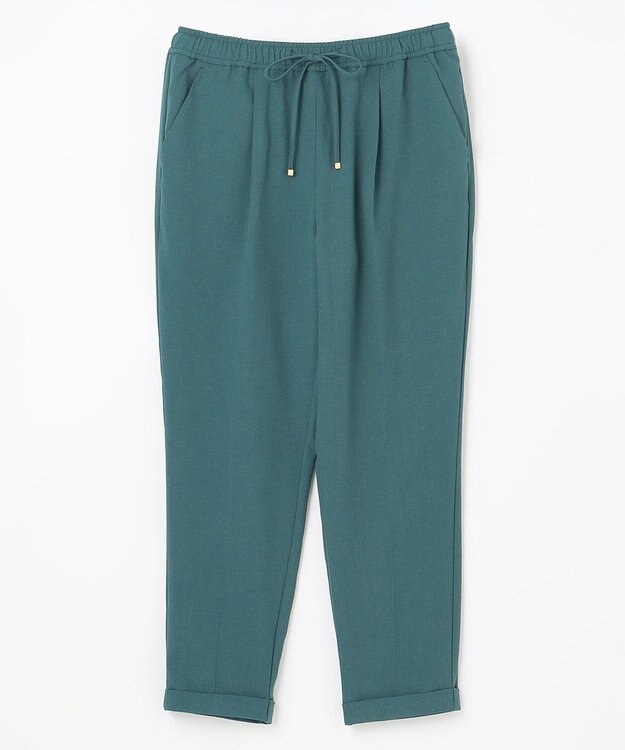 ANY 【UVケア/接触冷感/ウエストゴム】イージーケア美脚パンツⅡ グリーン