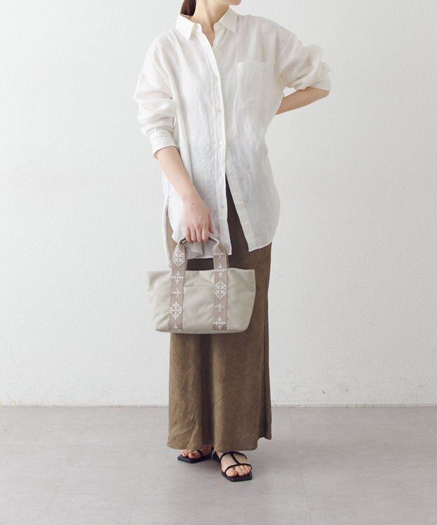 russet コーデュラナイロンデイリートートバッグ(CE-1743-WEB) L.Greige