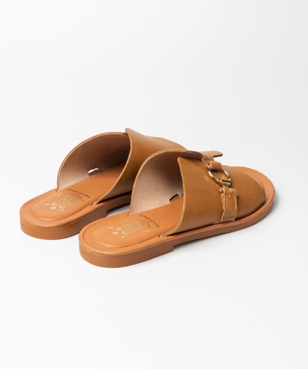 BONTRE 【BONTRE/ボントレ】ベルトフラットサンダル/20901-RS ブラウン