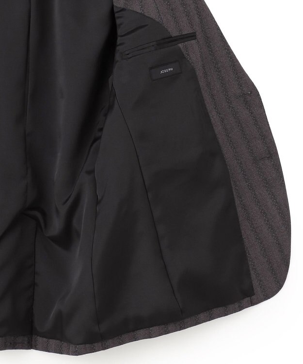 JOSEPH HOMME ピンヘッドストライプジャガード　ジャケット グレー系1