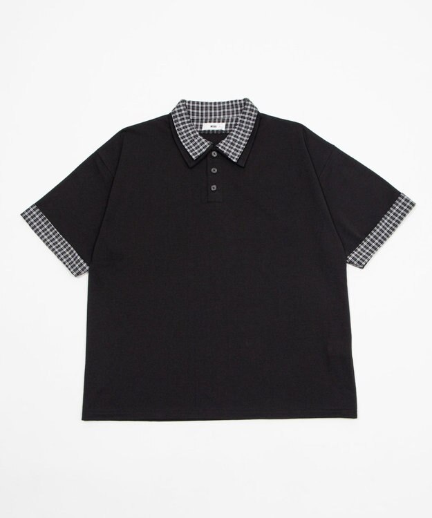 WEGO 【ユニセックス着用ITEM】シャツレイヤードT（SS） ブラック