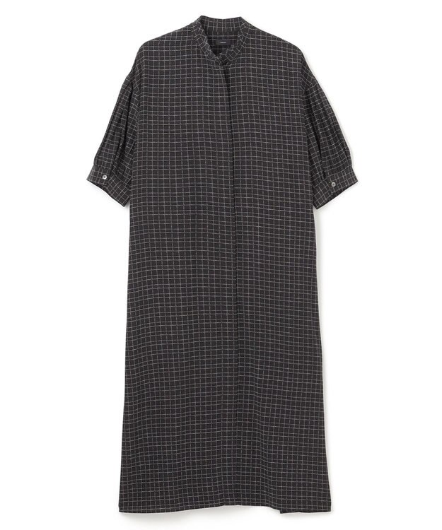 JOSEPH 【洗える】アクロスプリント　ドレス Black