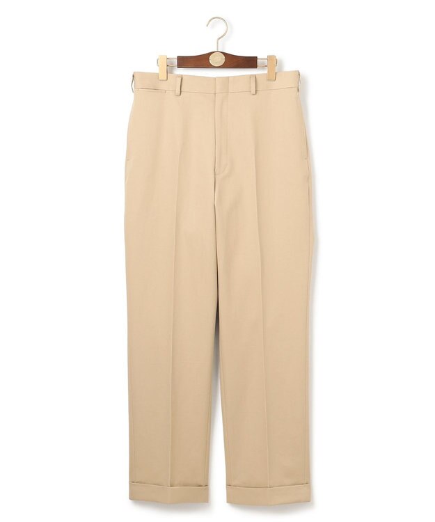 J.PRESS MEN 【J.PRESS ORIGINALS】Slight Twist Organic Chino New Piped Stem Slacks ベージュ系