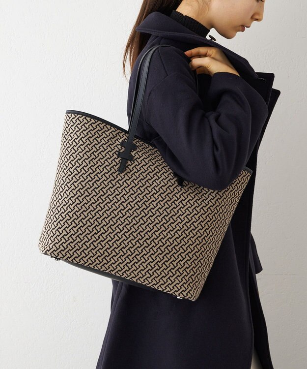 IACUCCI モノグランマ L JACQUARD/RUGA ブラック系その他2