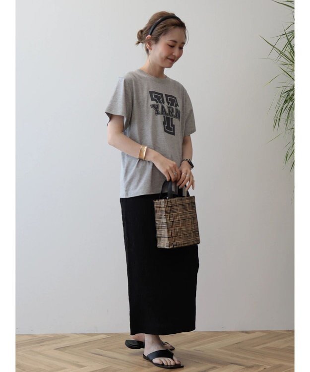 AMERICAN HOLIC アルファベット　ＴＥＥ2 Gray Mixture