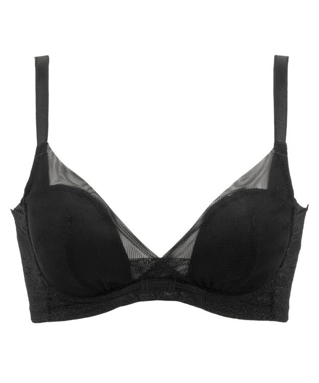 BRADELIS New York 【BRADELIS New York】ヌーディモールドカップブラ24S1 ブラデリス 補正ブラ 食い込みにくい快適なワイヤーブラ ブラック