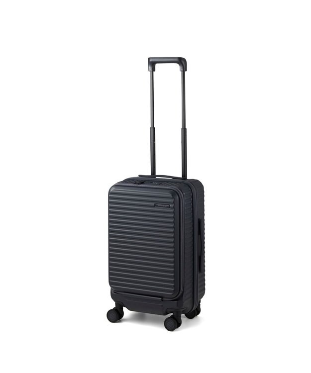 ACE BAGS & LUGGAGE EDGELINK CRUZBOX スーツケース 機内持込 フロントオープン 32/39L エキスパンド機能 05805 エッジリンク ブラック