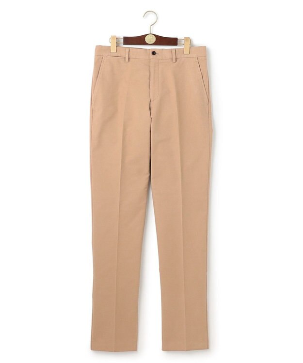 J.PRESS MEN モールスキンストレッチ スローンパンツ ベージュ系
