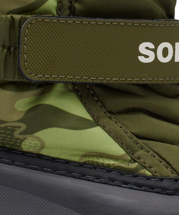 SOREL SOREL/ 【KIDS】ユースフルーリー ブーツプリント /ソレル Utility Green、 Savory