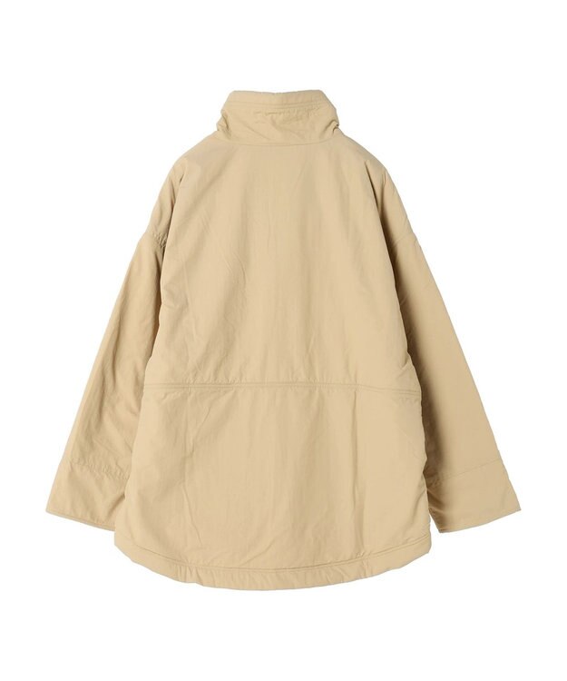 CRAFT STANDARD BOUTIQUE ナイロン×裏フリースアノラックブルゾンＬ／Ｓ Beige
