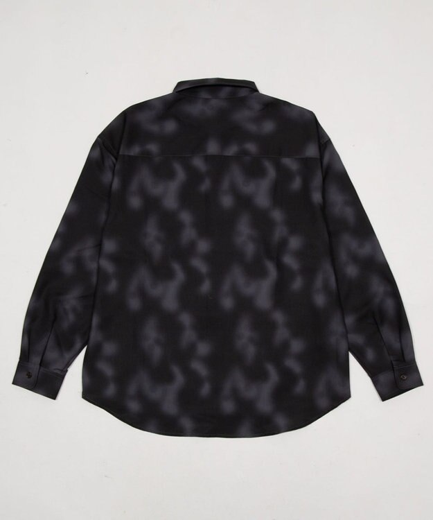 WEGO パターンルーズシャツ（LS） 柄1