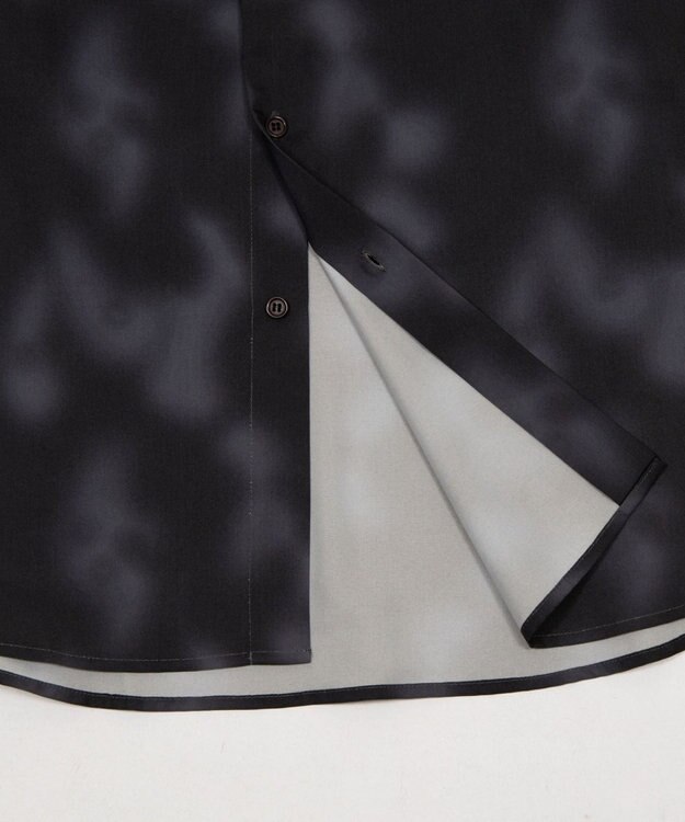 WEGO パターンルーズシャツ（LS） 柄1