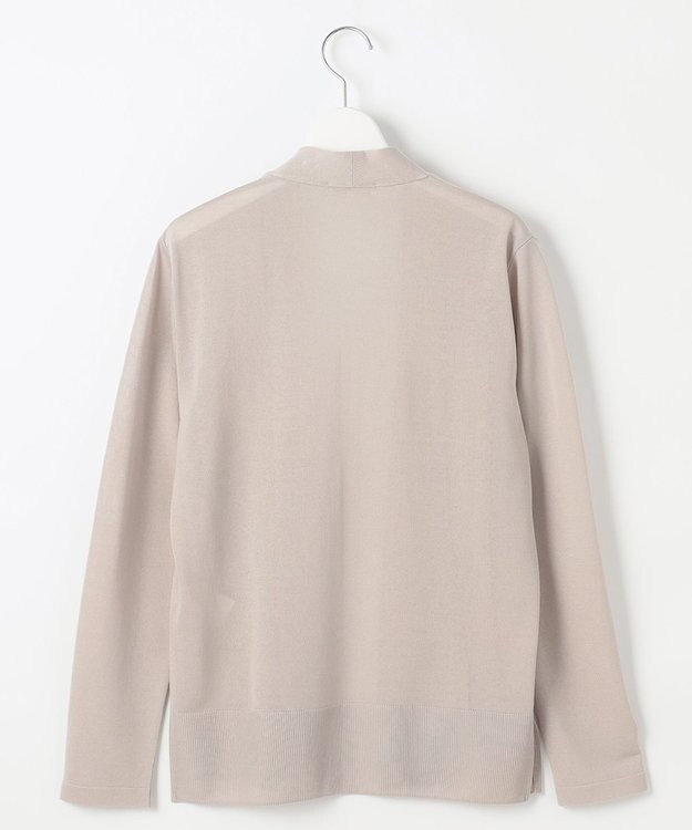 自由区 【接触冷感・UVケア・洗える】ファンクショナル カーディガン サンドベージュ