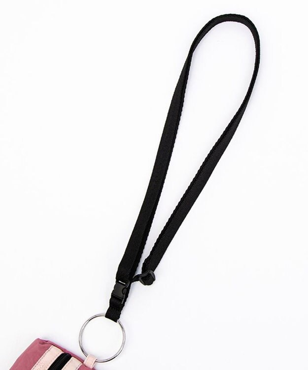 LeSportsac MULTI POUCH WRISTLET/モーヴ/ピーチブラッシュ/ブラック モーヴ/ピーチブラッシュ/ブラック