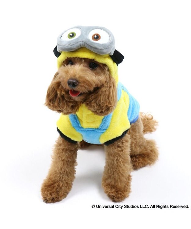 PET PARADISE ミニオン パーカーなりきり ボブ   小型犬 黄