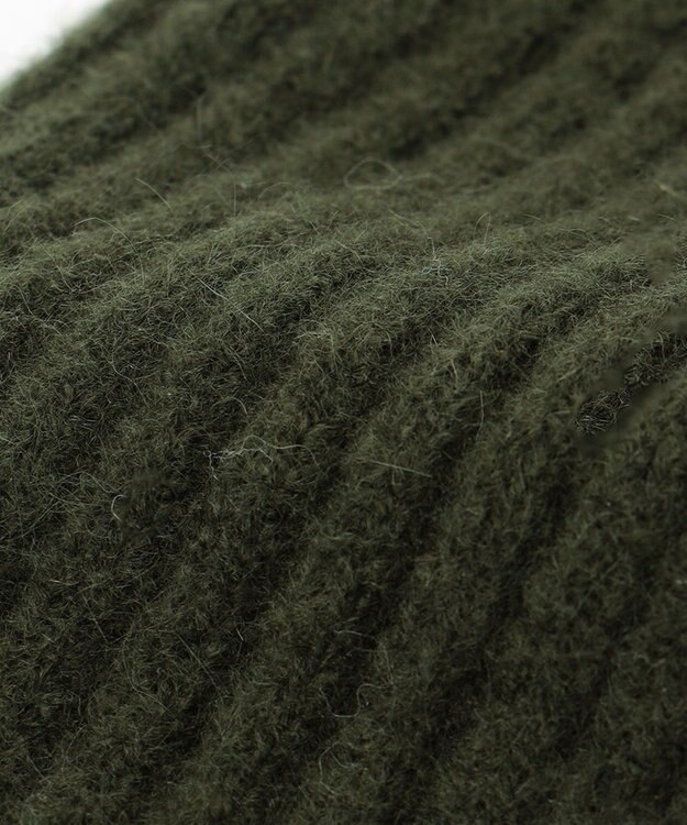 UNFILO ふわもちニット アームウォーマー カーキ