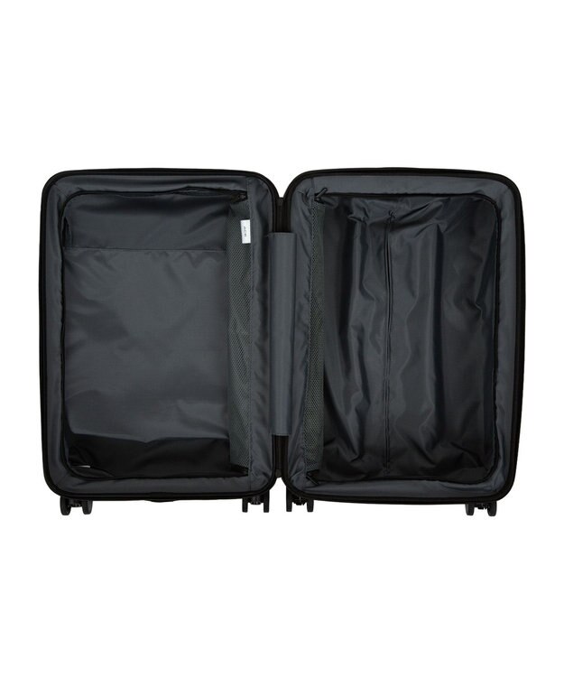 ACE BAGS & LUGGAGE ACE フォールズ スーツケー  4~5泊目安 フロントポケット・キャスターストッパー機能付き 06906 エース ガンメタリックヘアライン