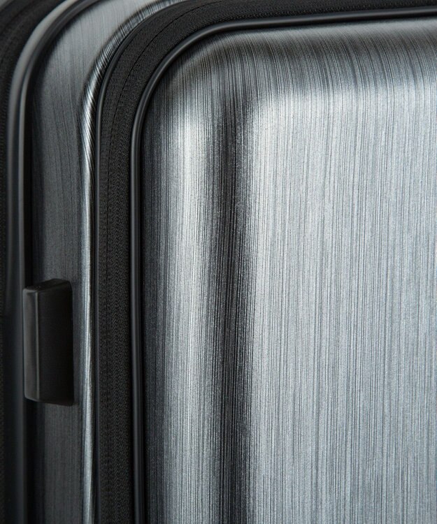 ACE BAGS & LUGGAGE ACE フォールズ スーツケー  4~5泊目安 フロントポケット・キャスターストッパー機能付き 06906 エース ガンメタリックヘアライン