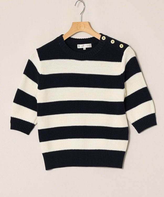 ONWARD Reuse Park 【組曲】ニット春夏 ネイビー