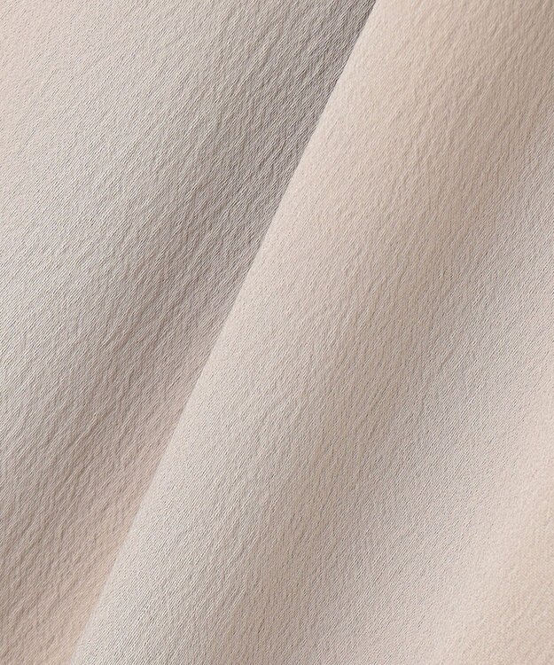 自由区 L 【洗える】チンツサテンタンブラー ワイドパンツ ベージュ系