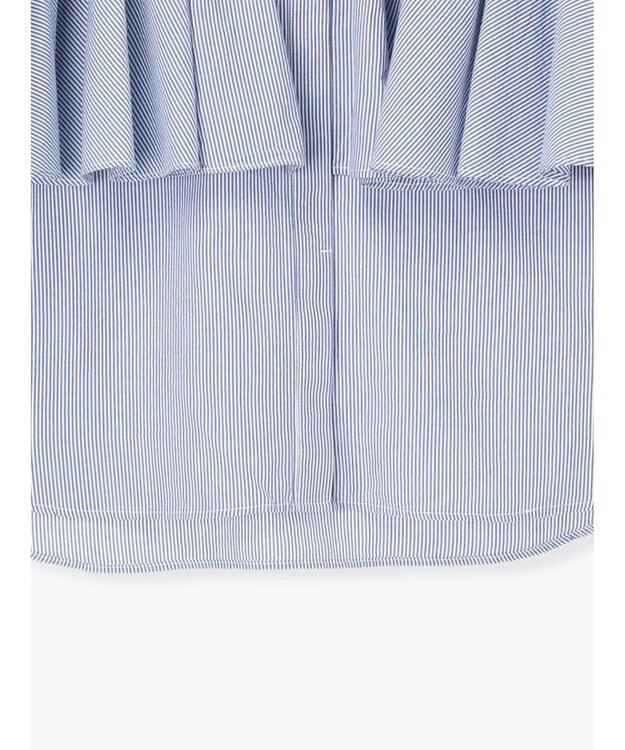 Te chichi ビッグフリルブラウス ブルー