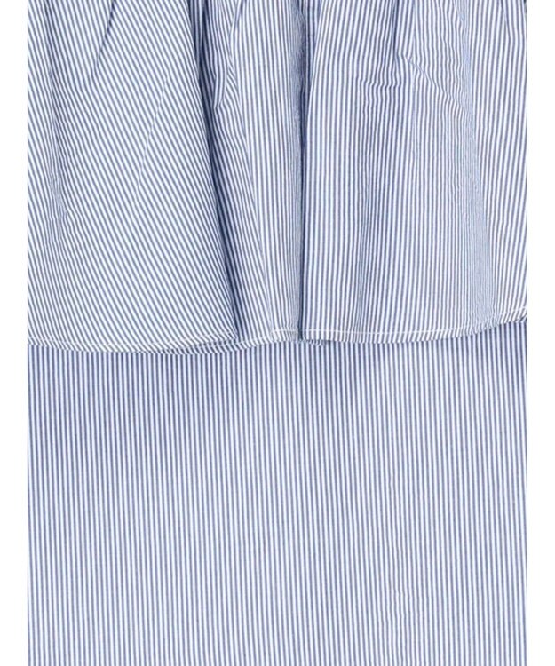 Te chichi ビッグフリルブラウス ブルー