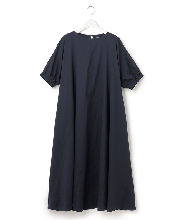 J.PRESS YORK STREET 【WOMEN】ドルマンワンピース ネイビー系