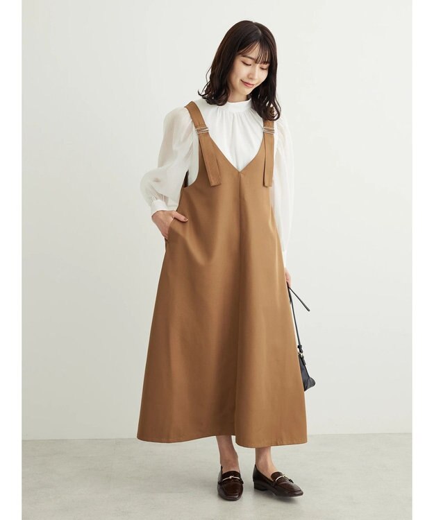 Green Parks ・ＥＬＥＮＣＡＲＥ　ＤＵＥ　バックリボンブラウス Off White