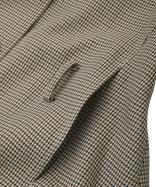 CRAFT STANDARD BOUTIQUE オーバサイズショートトレンチコート ガンクラブチェック