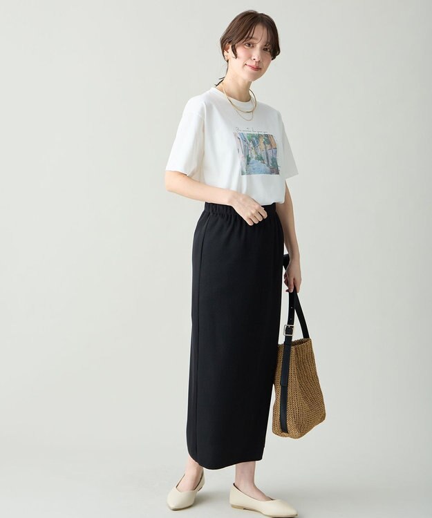 ANY アソートロゴラウンドヘムTシャツ フォト