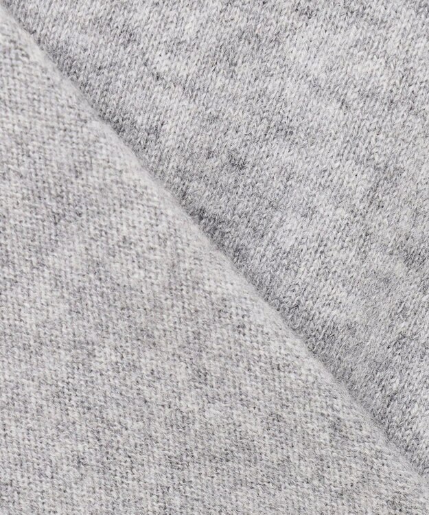 23区 L 【滝沢眞規子さん着用/Oggi掲載/洗える】ピュアカシミヤ タートルネック ニット ライトグレー系