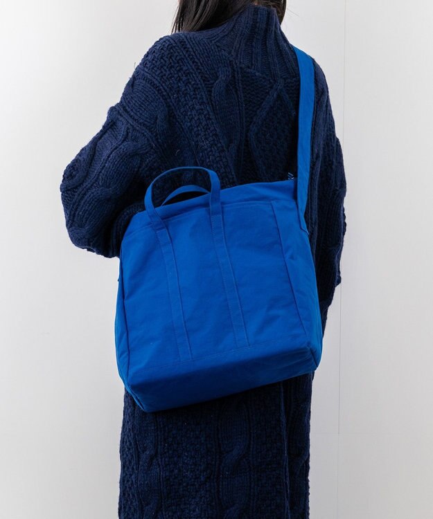 NIZYU KANO 【はまじコラボ】Airyトート Mサイズ ブルー