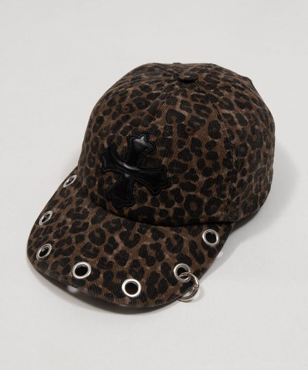 WEGO PUクロスハトメキャップ 柄1