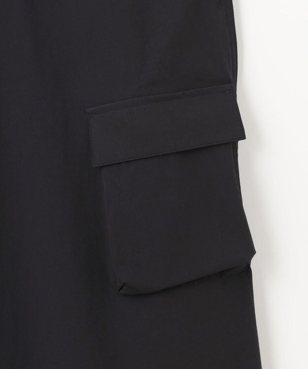 SHARE PARK LADIES 【撥水・UVカット・ストレッチ・軽量 】ナイロンジャンパースカート（S・Mサイズ） ブラック系