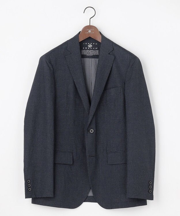 JOSEPH ABBOUD 【洗える/UV/エコ撥水/26SSモデル登場】ライトウェーブライト ジャケット ネイビー系4 【新色追加】