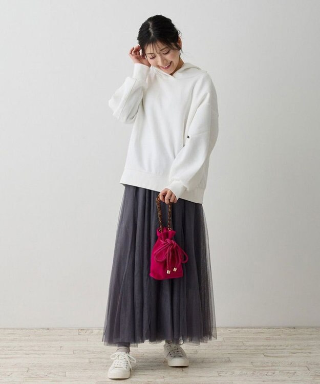 ROOTOTE 0671【直営店限定】ベビールー.ベロア チェーン-A 01：マゼンタ